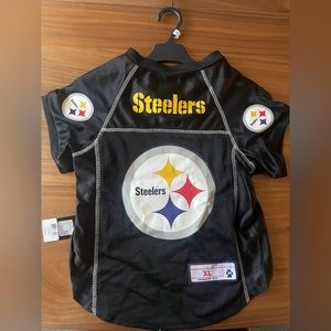 New XL Steelers Dog Jersey